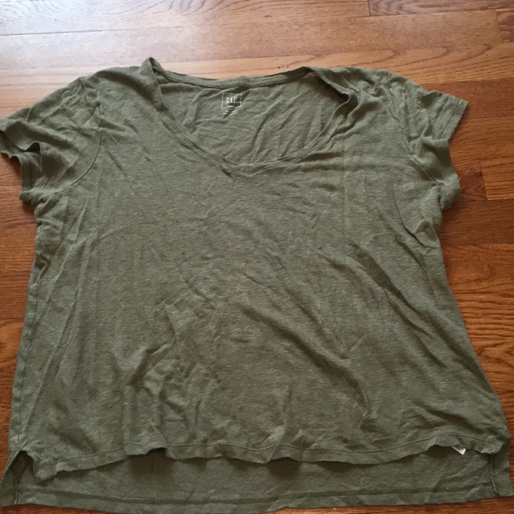 Olive green t shirt